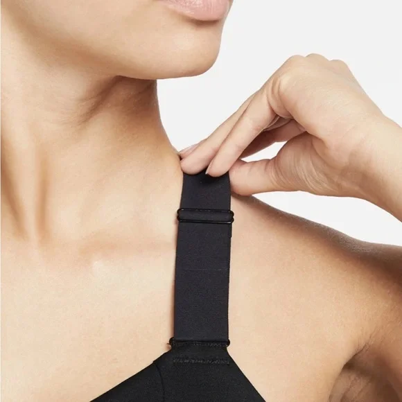 Nike Dri-FIT Alpha Womens High Support Padded Zip-Front L Sports Bra C-E Cup EUC - Picture 8 of 16